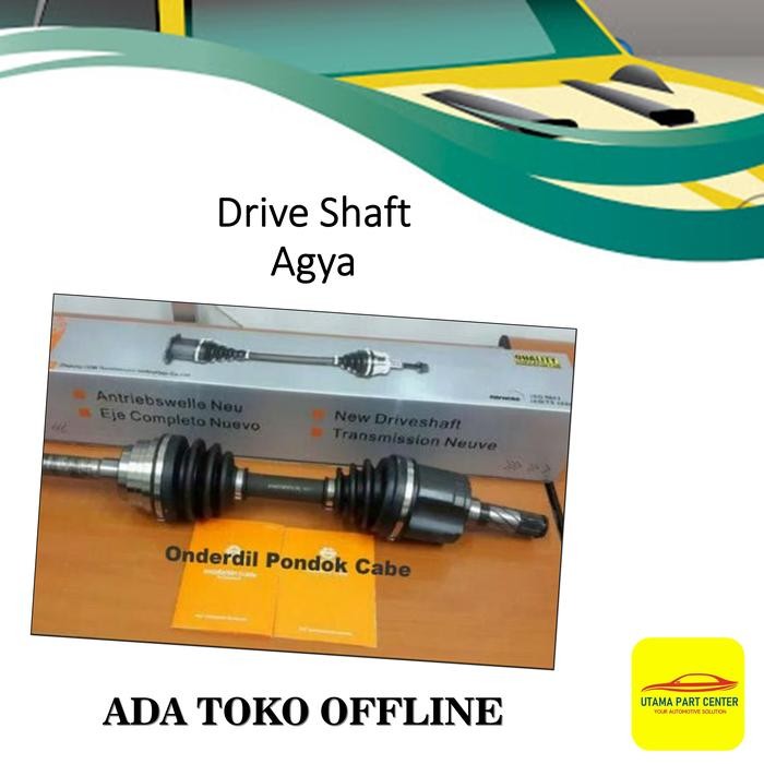Driveshaft Drive Shaft Agya Cv Joint As Roda Komplit Agya Kode 054