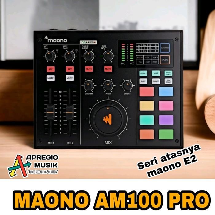 maono AU-AM100 AM100 maonocaster soundcard streaming PRO