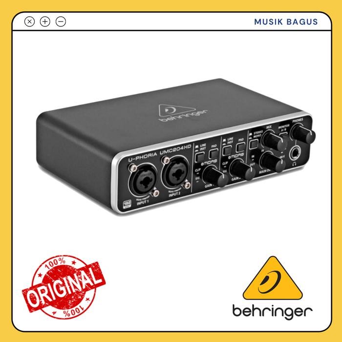 BEHRINGER UMC204HD / UMC 204HD / UMC-204HD
