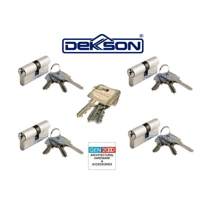 Kunci Master Key Silinder Dekkson DC DL 60 MM Master Key Cylinder Lock