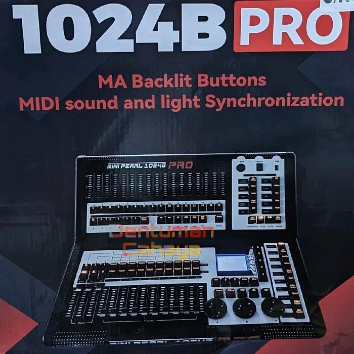 Mixer Dmx Lighting Controller Mini Pearl 1024B PRO Hardcase