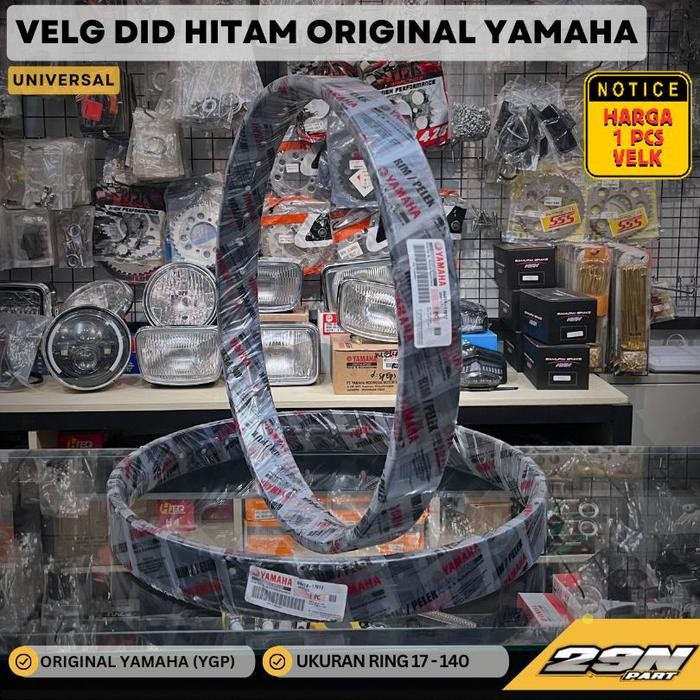 Ring Rim Pelek Velg Did Hitam Ring 17 140 Original Ygp 94414-17817