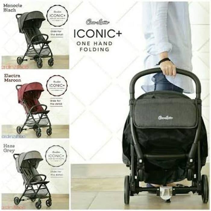 stroller cocolatte iconic + plus