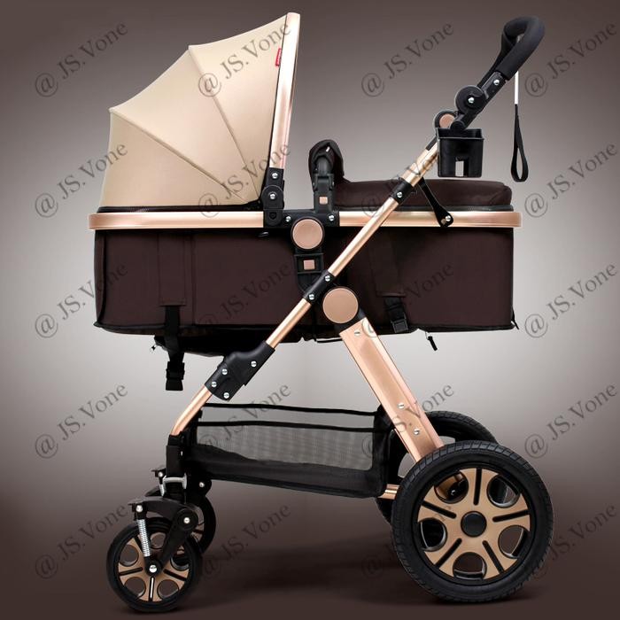 Stroller Baby Bliss Bassinet Kereta Dorong Bayi Reversible 2 Dua Arah