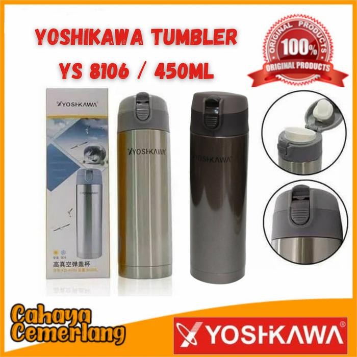YOSHIKAWA KD 8106 TAMBLER 450ML TERMOS MINUM