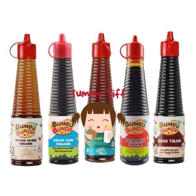 

New Bumbu Bunda Kecap Sehat Organik MPASI Anti GTM Bergizi Kecap Bayi
