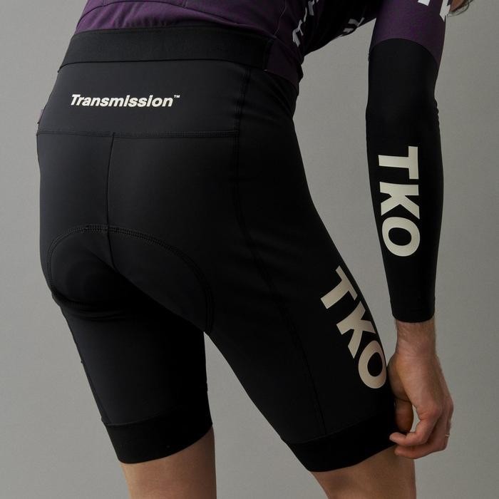 Celana Bib Sepeda Road Bike Aero Not PNS TKO Black - Celana Bib PNS TKO Sepeda Road Bike *