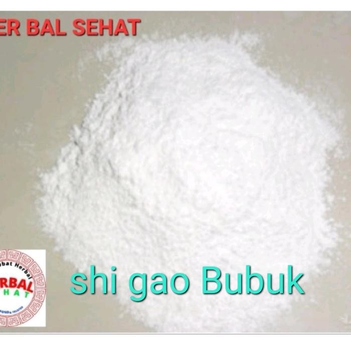 Batu tahu BUBUK premium 100gr/cioko/gdl/kedelei gypsum/shi gao fen *