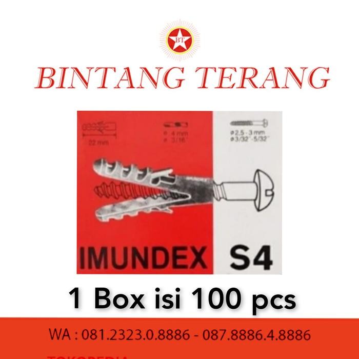 Fisher S4 isi 100 / Fiser S4 / Viser S4 & Sekrup *