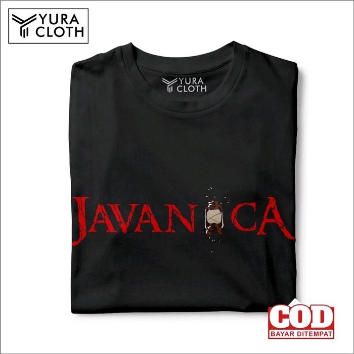 Kaos Pria Distro JAVANICA KISAH TANAH JAWA Combed Cowok Kain Lembut Sablon Keren *