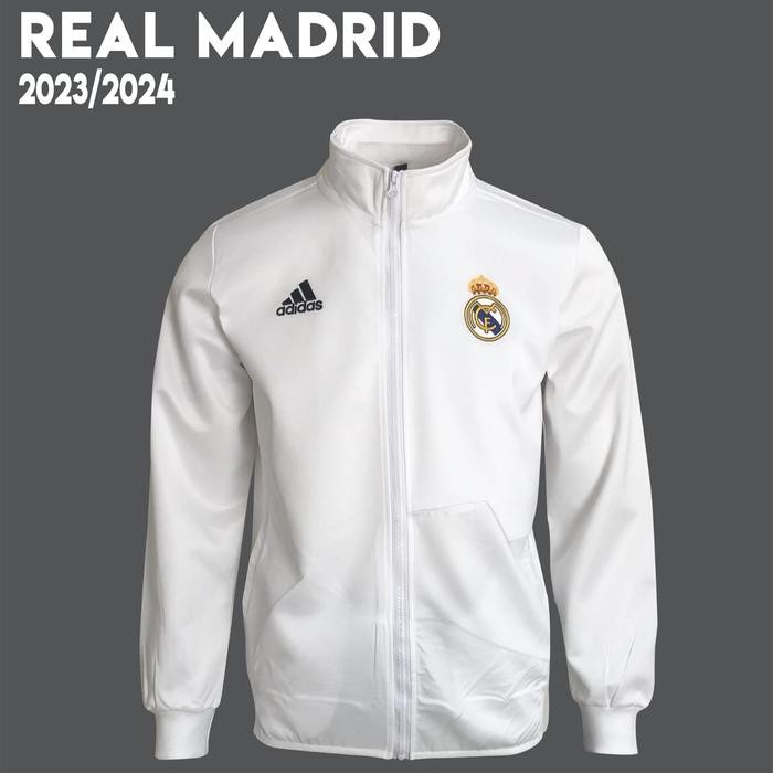 JAKET REAL MADRID TERBARU 2023 2024 *