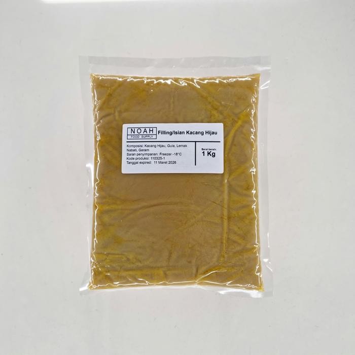 

Osyak.Mart Filling Kacang Hijau 1Kg Mung Bean Paste 1 Kg - Isian