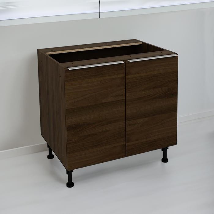 Sav Informa 80 Cm Prescoot Kabinet Bawah Da - Cokelat Walnut Lemari Kabinet Da Serbaguna Kitchen