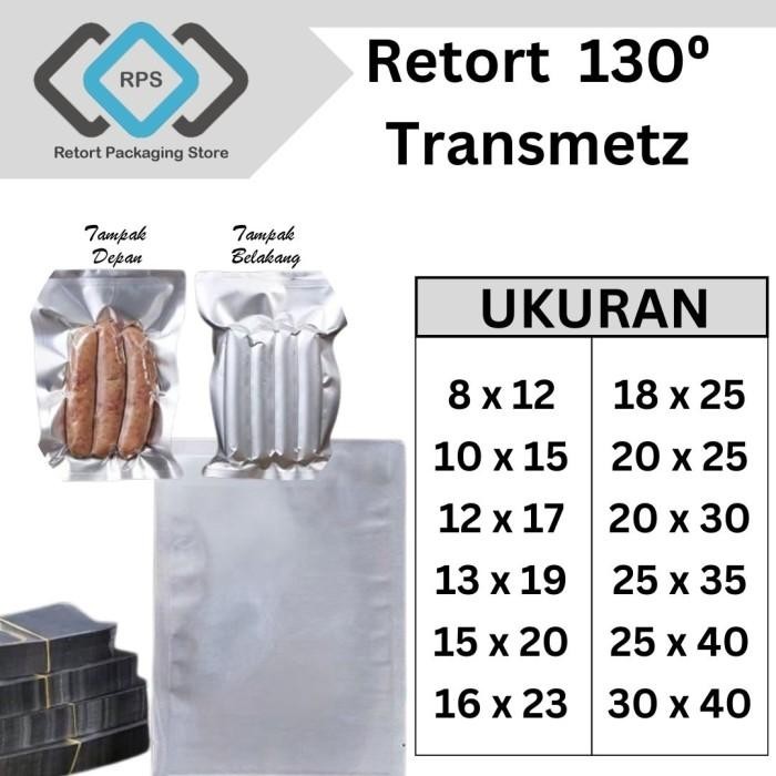 Kemasan Transmetz vacum Retort Tahan Panas kukus rebus Boilpack