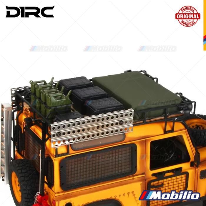 D1Rc Rc Defender D90 Metal Roof Rack Luggage For 1/10 Rc Crawler Car Upgrade Parts Axial Rc4Wd