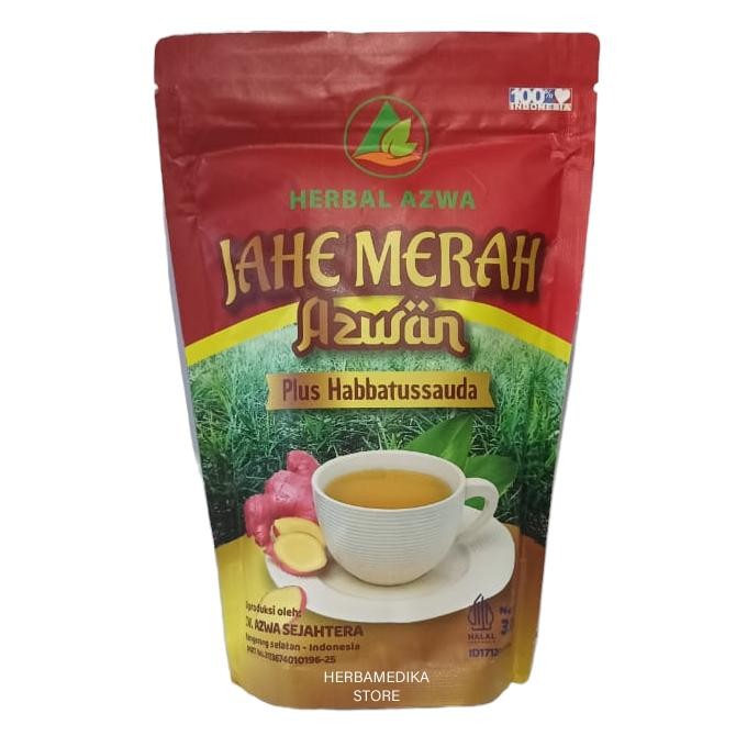 

Jahe Merah Azwan Plus Habbatussauda 330 gram