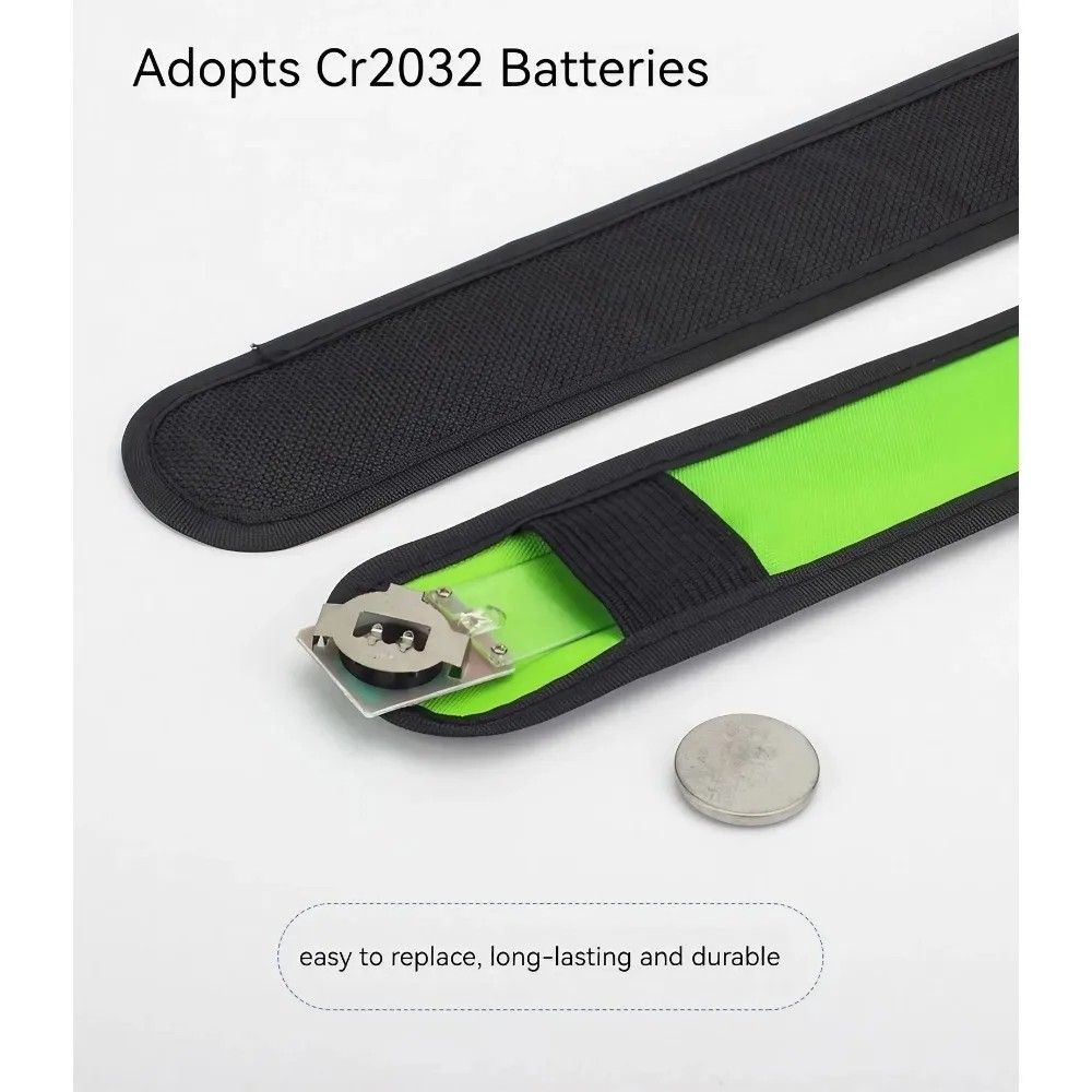 

LED Luminous Bracelet Flashing Sports Wrist Band Festival Concert Party Atmosphere Supplies Sports