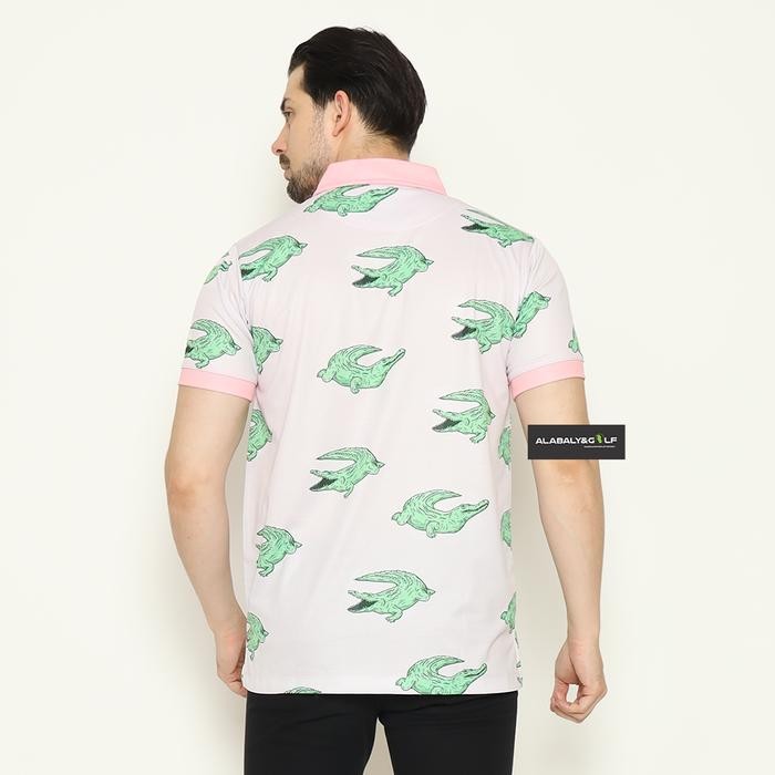 Eastlore Printed Polo Shirt Golf Crocodile 100% Original - Baju Golf Pria Branded