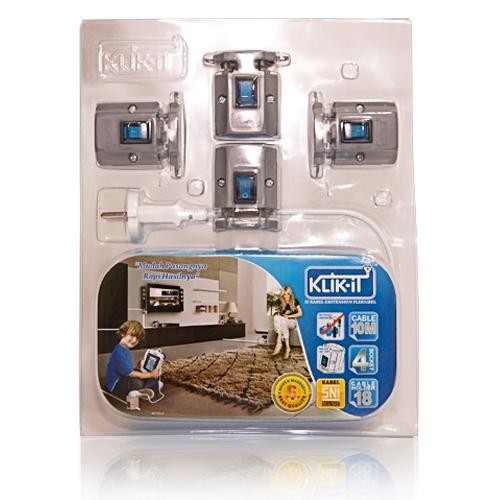 Termurah Kabel Extension Klik-It 5 Meter Switch