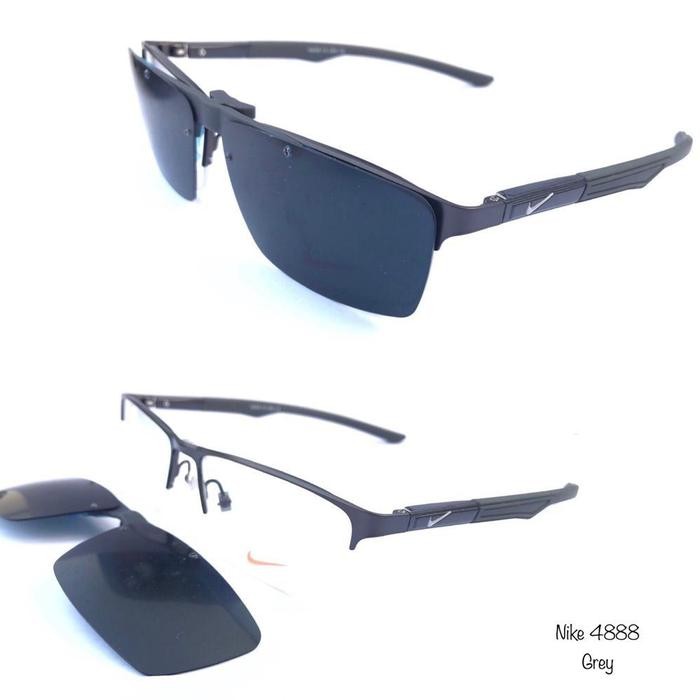 Frame Kacamata Nike 4888 Clip On/ Kacamata Minus/ Kacamata Sport
