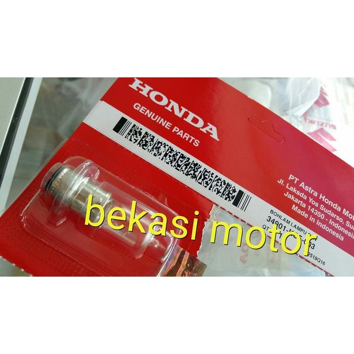 Bohlam Bulb Lampu Depan Honda Tiger / Megapro Original Stanley
