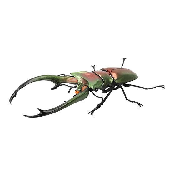 Bandai Ikimono Kuwagata 07 stag beetle figure kumbang kelapa capit - 2