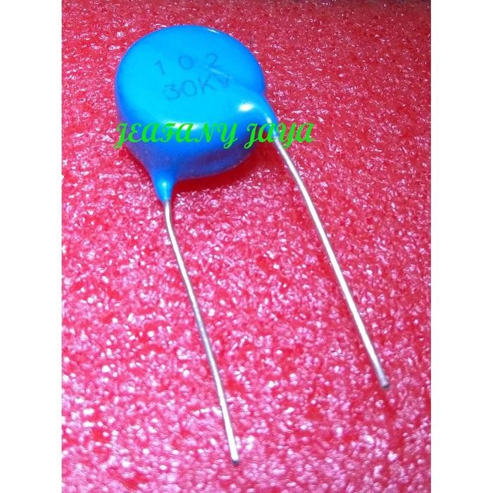 KAPASITOR CAPASITOR CAPACITOR KERAMIK 102 30KV 1PF *