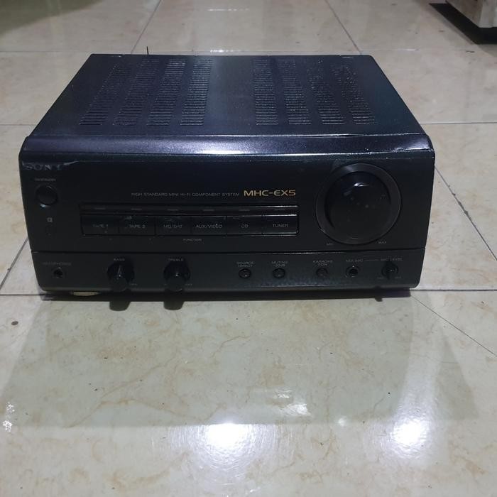 power amplifier sony mhc-ex5 made in japan stereo intergrated second *