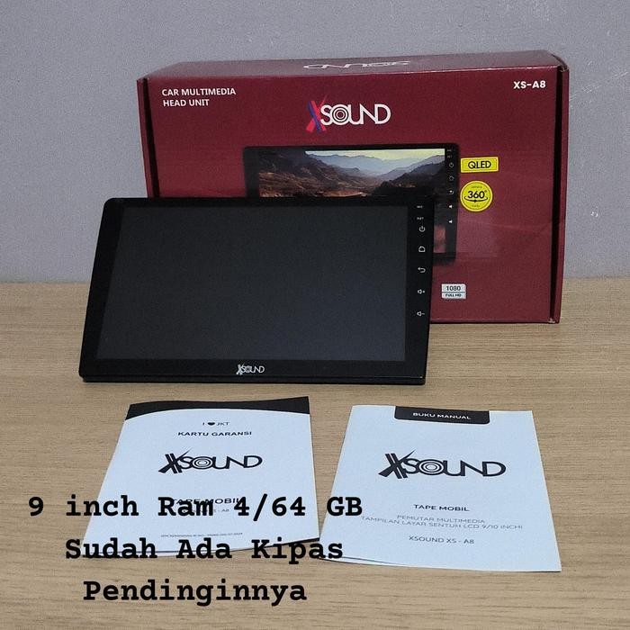 ANDROID XSOUND 9INCH RAM 4/64