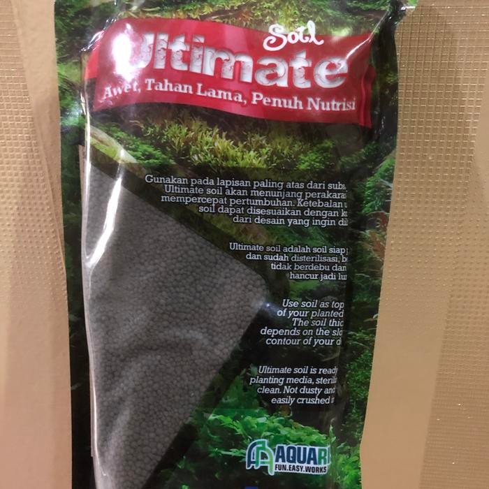 ULTIMATE SOIL MEDIA TANAM AQUASCAPE AQUARISET AQUAJAYA 1 LITER