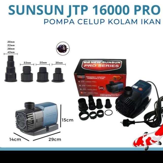 POMPA AIR KOLAM POWER HEAD SUNSUN JTP 16000 PRO SUNSUN JTP 16000