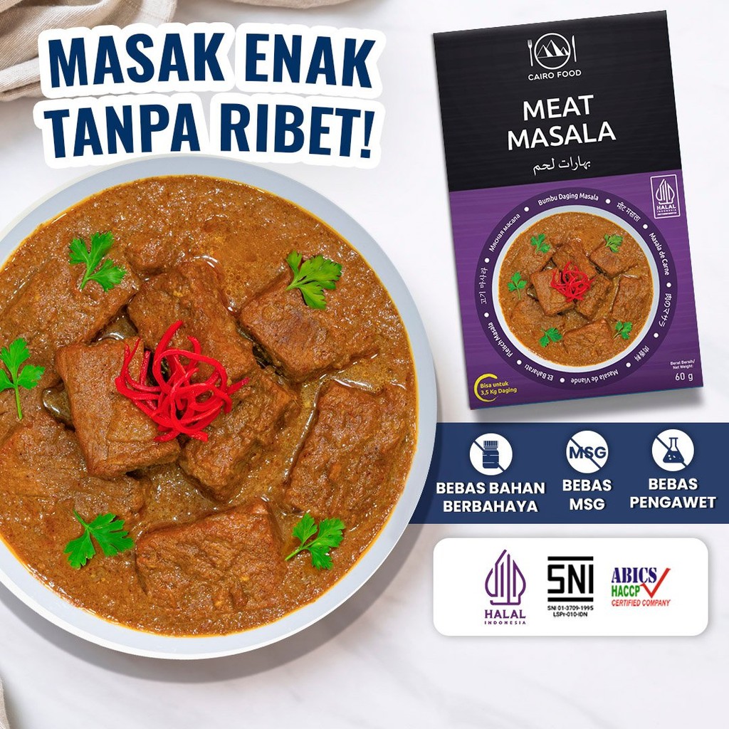 

Bumbu Daging Masala Sehat - Cairo Food