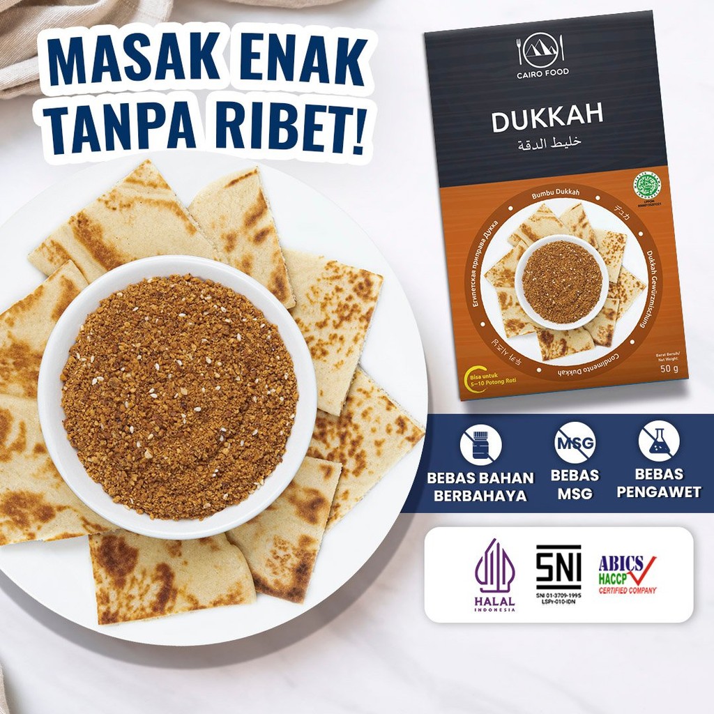 

Bumbu Dukkah Sehat - Cairo Food