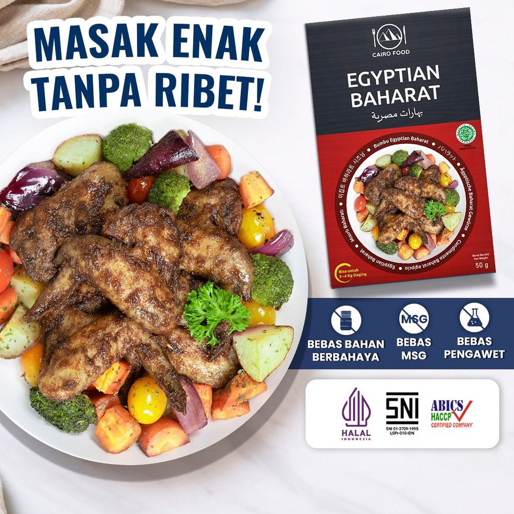 

Bumbu Egyptian Baharat Sehat - Cairo Food