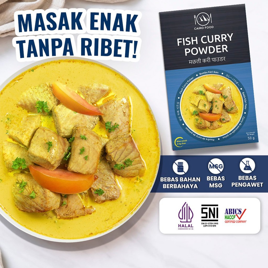 

Bumbu Kari Ikan Sehat - Cairo Food