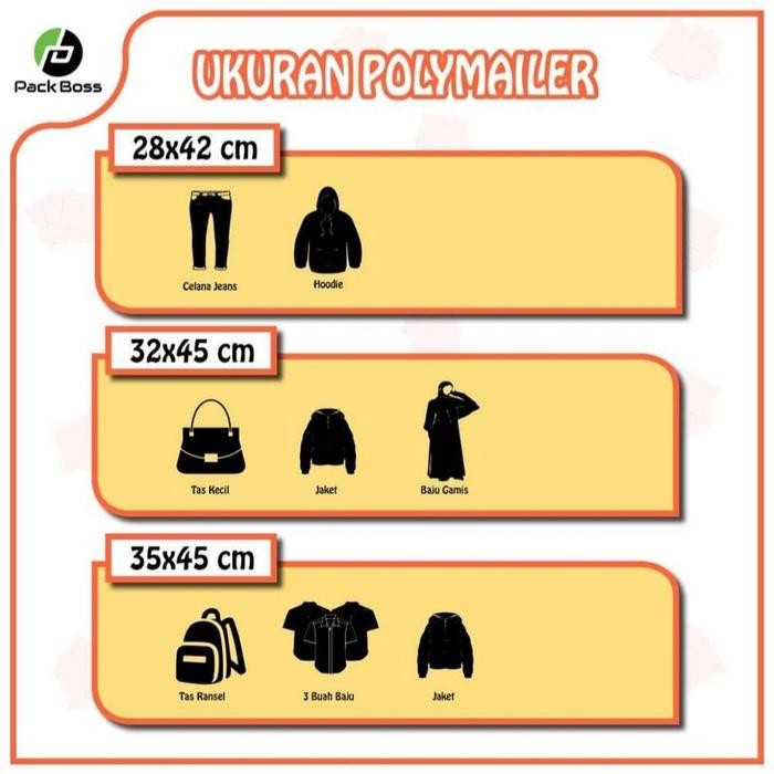 

Polymailer Packboss 28X42 Baby Pink Premium Tebal Kuat Halus Dan Ada Perekat Pasti Ori