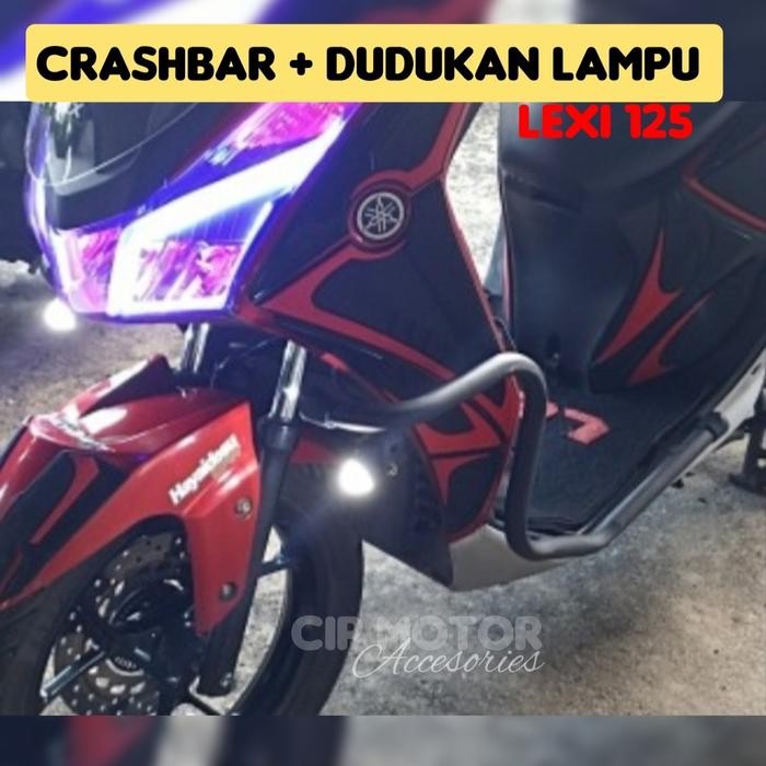 Crashbar Lexi Tubular Lexi Dudukan Lampu Lexi