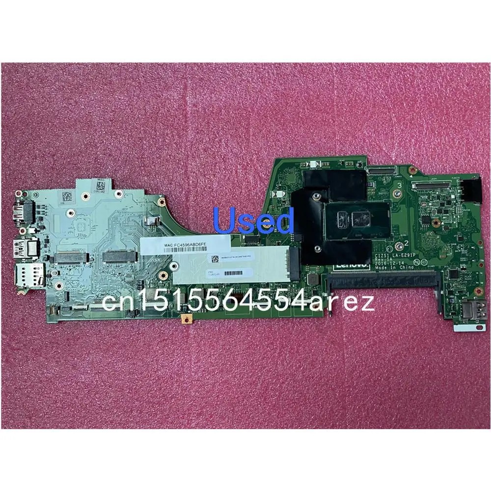 Mainboard For Lenovo ThinkPad Yoga 370 Laptop Motherboard Mainboard i7-7600U 01HY149