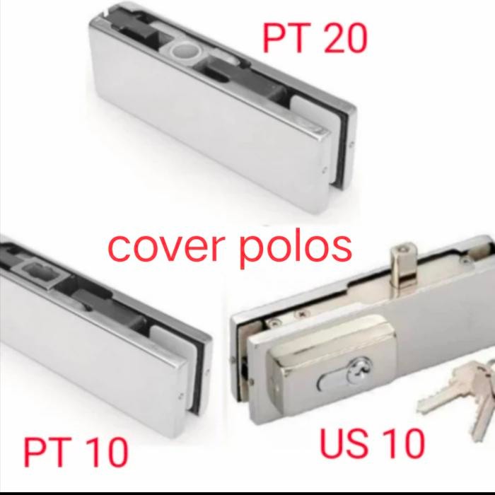 kunci pintu kaca patch fiting us 10