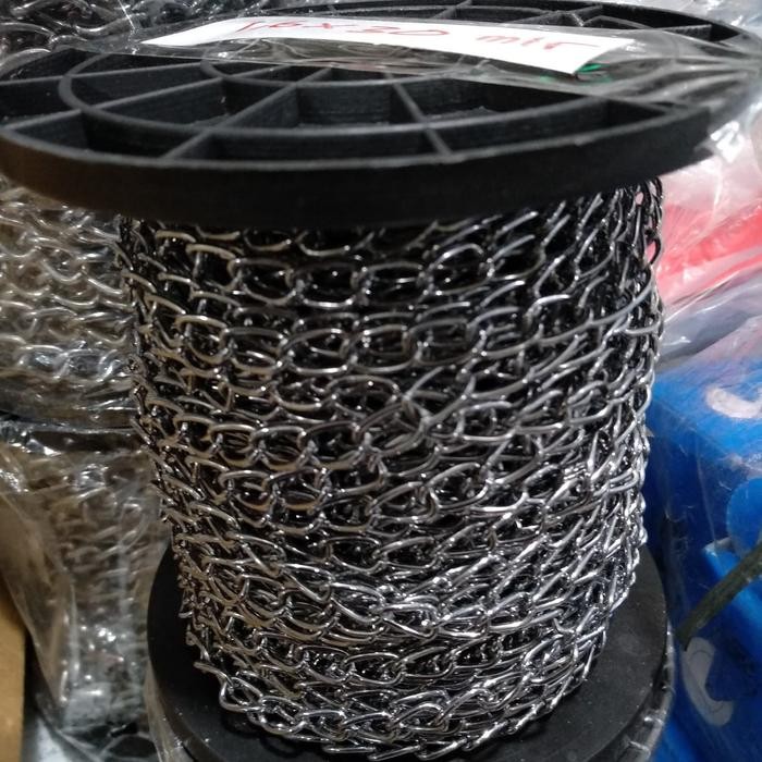 rantai 1.6 mm rantai besi 1.6 mm rantai anjing rantai kecil