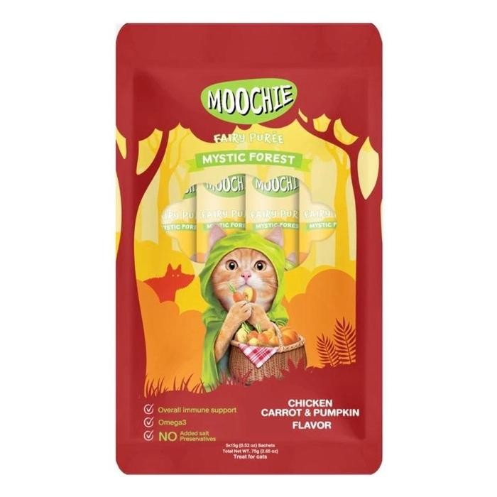 Moochie Fairy Puree Chicken Carrot & Pumpkin For Cat 75gr