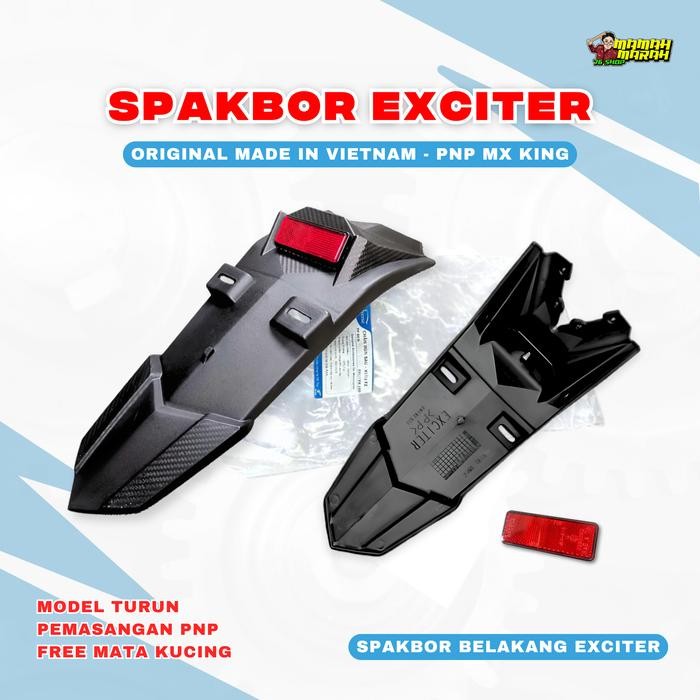 TERMURAH Spakbor EXCITER Spakbor Belakang MX KING exciter Turun Slebor Exciter Panjang Spakbor
