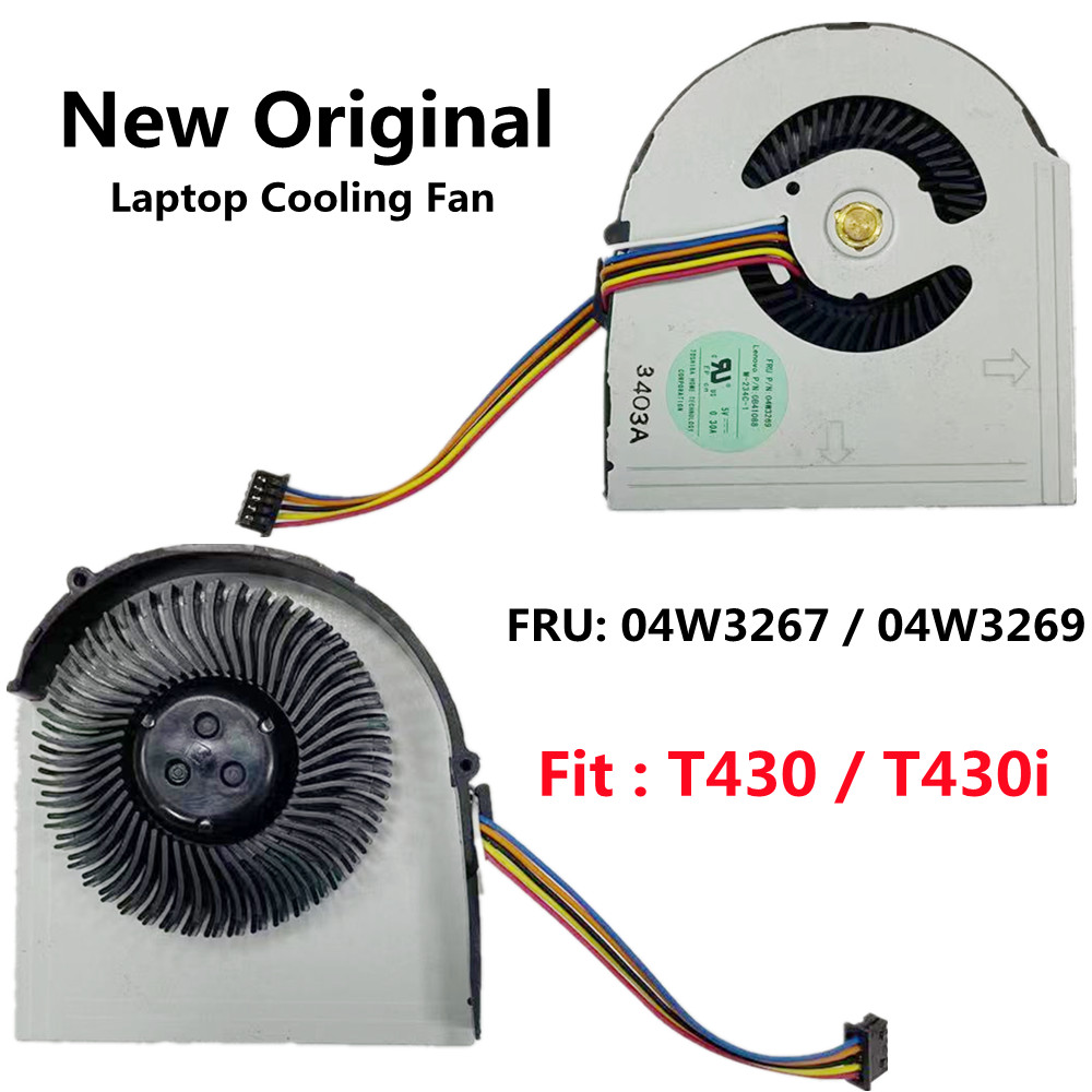 New Original CPU Cooling Fan Cooler Fan For Lenovo ThinkPad T430 T430i Laptop FRU：04W3269 04W3267