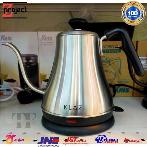 KLAZ Teko Listrik Leher angsa Gooseneck 800 ml Electric kettle Klaz masih ready