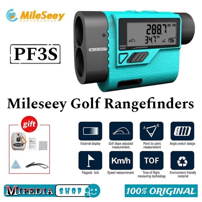 Mileseey PF3S Rangefinder Laser Golf - Pengukur Jarak Digital