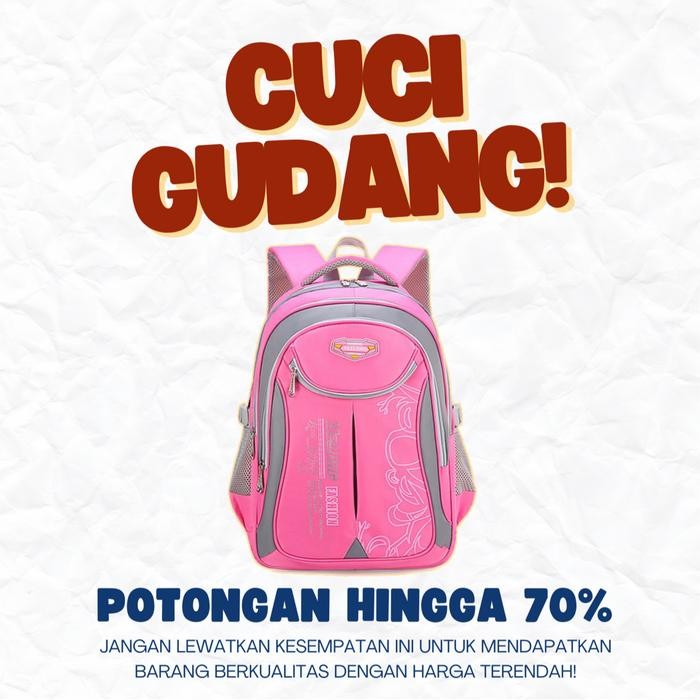 

CUCI GUDANG TAS RANSEL SEKOLAH ANAK LAKI-PEREMPUAN TK SD
