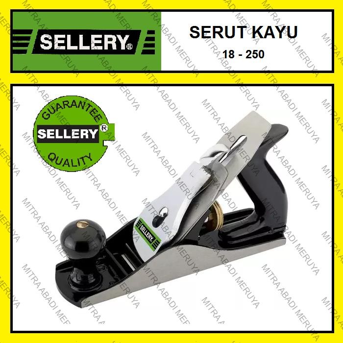 Terbaik Serut Kayu Manual Sellery 18-250 Smooth Plane Pasah Sugu Ketam Kayu