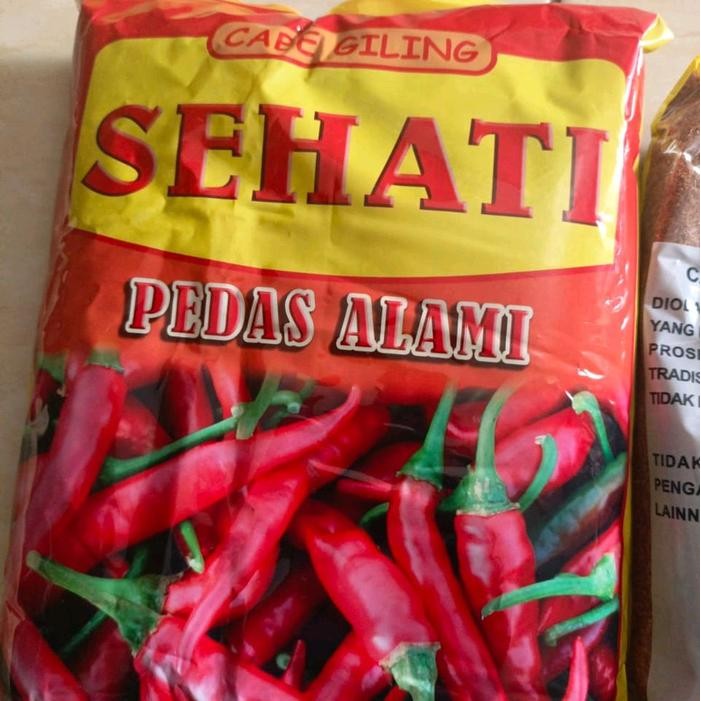 

ready 1.kg CABE BUBUK HALUS SEHATI XTERA PEDAS COCOK UNTUK BUMBU MAKANAN RINGAN