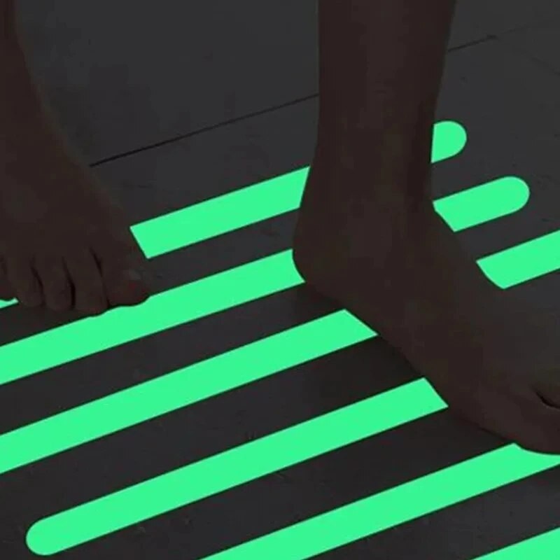 

Luminous Tape 3m Green Warning Ground Light Storage Stair Anti-Slip Sticker Bicycle Frame Warning