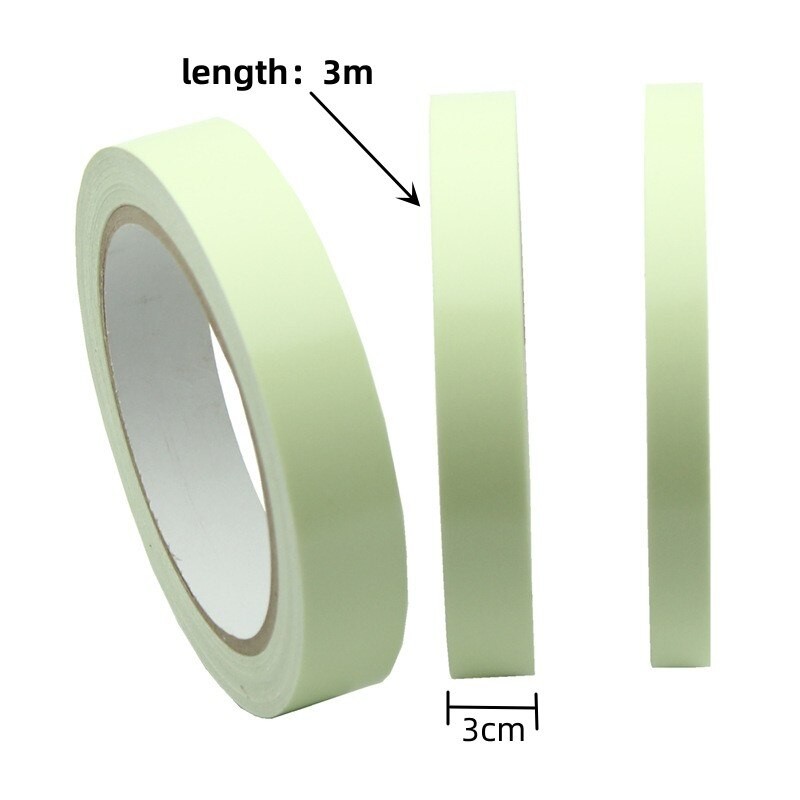 

Luminous Tape 3m Green Warning Ground Light Storage Stair Anti-Slip Sticker Bicycle Frame Warning